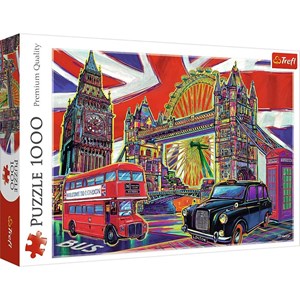 Trefl (10525) - "Colours of London" - 1000 piezas