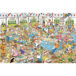 Jumbo (19077) - Jan van Haasteren: "Clash of the Bakers" - 1500 piezas