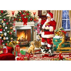 Bluebird Puzzle (70075) - "Santa Interior" - 500 piezas