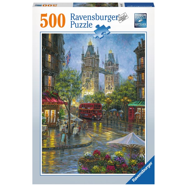 Ravensburger (14812) - "Picturesque London" - 500 piezas