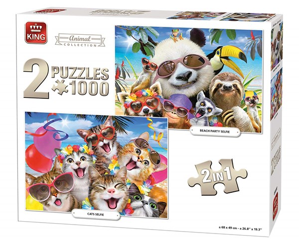 King International (05216) - "Animal Collection" - 1000 piezas