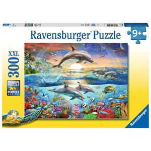 Ravensburger (12895) - "Dolphin Paradise" - 300 piezas