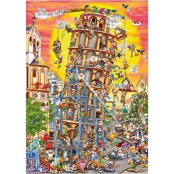 D-Toys (86121) - "Pisa Tower" - 1000 piezas