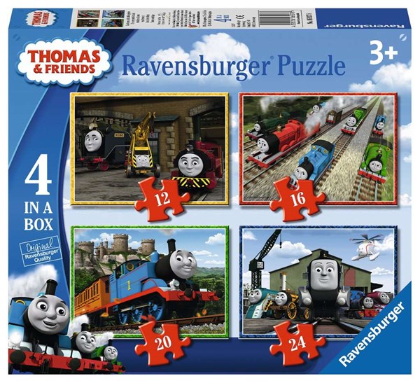 Ravensburger (06937) - "Thomas & Friends" - 12 16 20 24 piezas