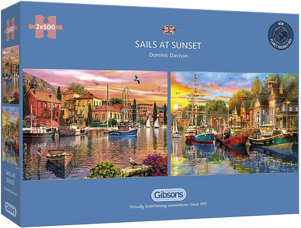 Gibsons (G5054) - Dominic Davison: "Sails at Sunset" - 500 piezas