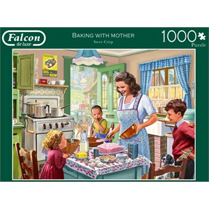 Falcon (11245) - Steve Crisp: "Baking with Mother" - 1000 piezas