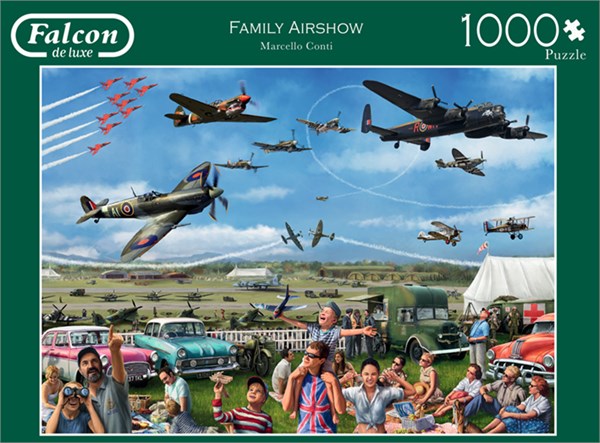 Falcon (11195) - Marcello Corti: "Family Airshow" - 1000 piezas