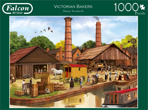 Falcon (11257) - Simon Treadwell: "Victorian Bakers" - 1000 piezas