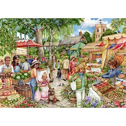 Falcon (11244) - Debbie Cook: "Farmer's Market" - 1000 piezas