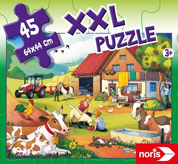 Noris (606031565) - "On a Farm" - 45 piezas