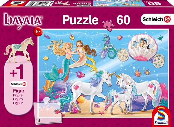 Schmidt Spiele (56302) - "The Magic of The Mermaid" - 60 piezas