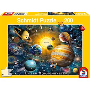 Schmidt Spiele (56308) - "Our Solar System" - 200 piezas