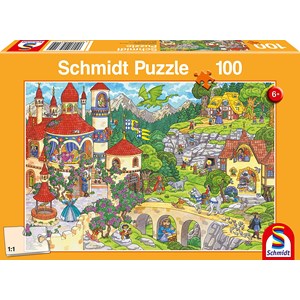 Schmidt Spiele (56311) - "The Land of Fairytale" - 100 piezas