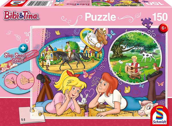 Schmidt Spiele (56321) - "Bibi and Tina, Girlfriends Forever" - 150 piezas