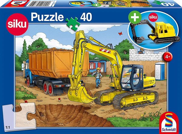Schmidt Spiele (56350) - "Digger" - 40 piezas