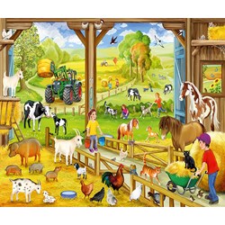 Schmidt Spiele (56353) - "Farmyard" - 48 piezas
