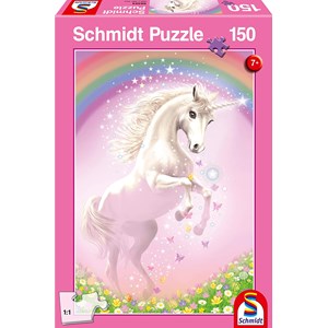 Schmidt Spiele (56354) - "Pink Unicorn" - 150 piezas
