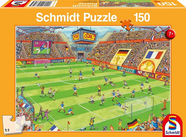 Schmidt Spiele (56358) - "Football Stadium Finale" - 150 piezas