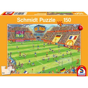 Schmidt Spiele (56358) - "Football Stadium Finale" - 150 piezas