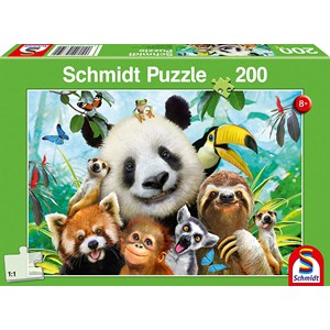 Schmidt Spiele (56359) - "Animal" - 200 piezas