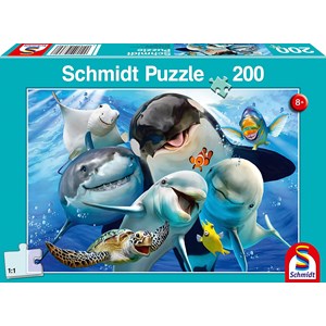 Schmidt Spiele (56360) - "Underwater Friends" - 200 piezas