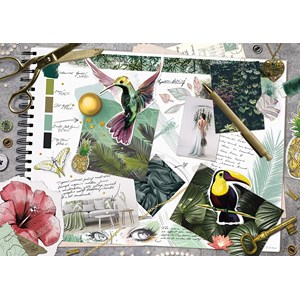 Schmidt Spiele (58354) - "Mood Board" - 1000 piezas