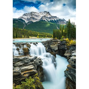 Schmidt Spiele (58360) - "Athabasca Falls, Canada" - 1000 piezas