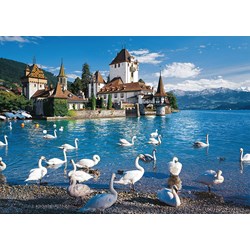 Schmidt Spiele (58367) - "Swans Shore" - 1000 piezas