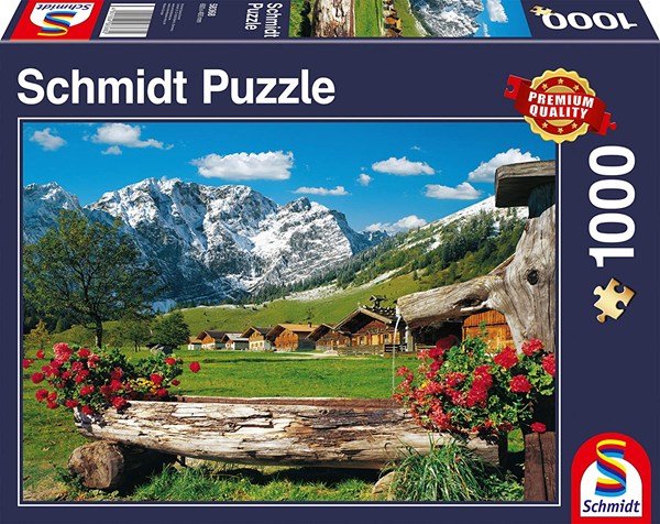 Schmidt Spiele (58368) - "Mountain View Idyll" - 1000 piezas