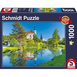 Schmidt Spiele (58389) - "Breitbrunn, Chiemgau" - 1000 piezas