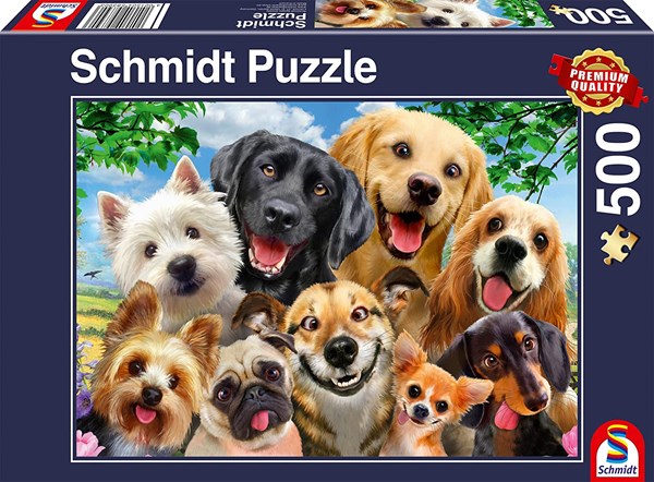 Schmidt Spiele (58390) - "Dog Selfie" - 500 piezas