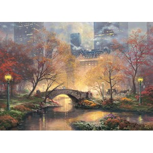 Schmidt Spiele (59496) - Thomas Kinkade: "Central Park in Autumn" - 1000 piezas