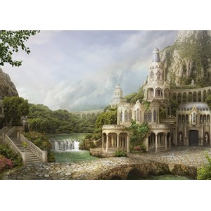 Schmidt Spiele (59611) - Nadegda Mihailova: "Palais in The Mountains" - 1000 piezas