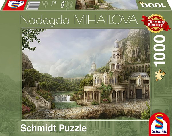Schmidt Spiele (59611) - Nadegda Mihailova: "Palais in The Mountains" - 1000 piezas