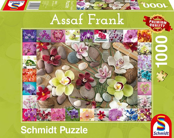 Schmidt Spiele (59632) - Assaf Frank: "Orchids" - 1000 piezas