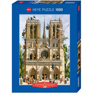Heye (29905) - Jean-Jacques Loup: "Vive Notre Dame!" - 1000 piezas
