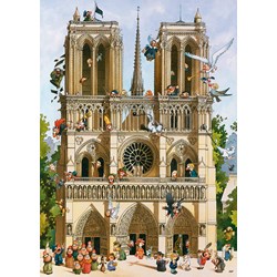Heye (29905) - Jean-Jacques Loup: "Vive Notre Dame!" - 1000 piezas