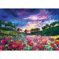 Heye (29917) - "Sundown Poppies" - 1000 piezas