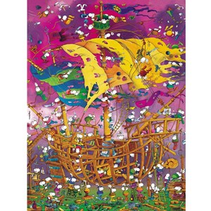 Heye (29924) - Guillermo Mordillo: "Save The Ship" - 1500 piezas