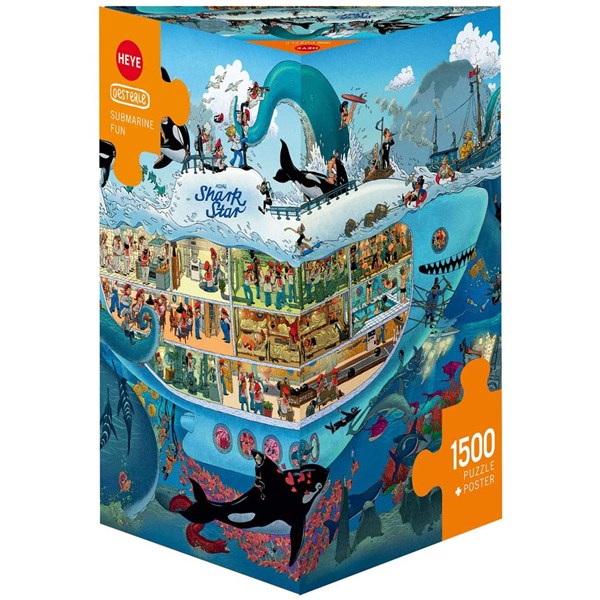 Heye (29925) - Uli Oesterle: "Submarine Fun" - 1500 piezas