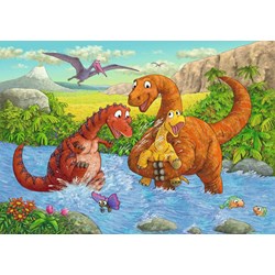 Ravensburger (05030) - "Dinosaurs at Play" - 24 piezas