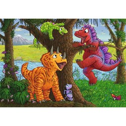 Ravensburger (05030) - "Dinosaurs at Play" - 24 piezas