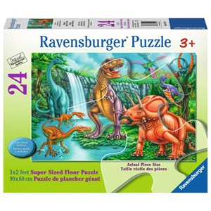 Ravensburger (05541) - "Dino Falls" - 24 piezas