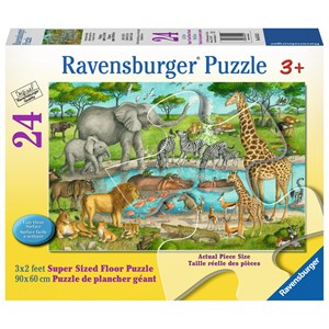 Ravensburger (05542) - "Watering Hole Delight" - 24 piezas