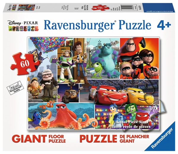 Ravensburger (05547) - "Pixar Friends" - 60 piezas