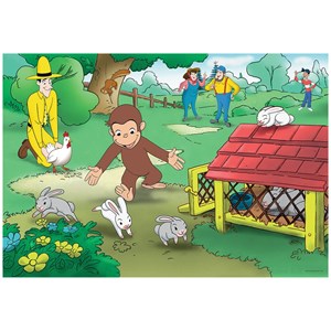 Ravensburger (05549) - "Curious George, Fun Giant" - 24 piezas