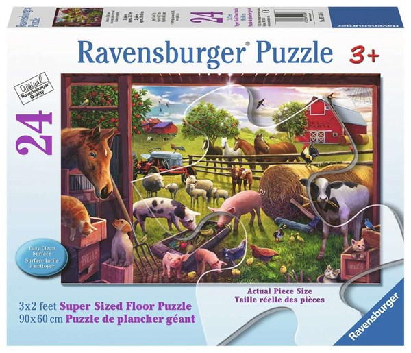 Ravensburger (05558) - "Animals of Bells Farm" - 24 piezas
