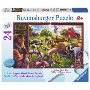Ravensburger (05558) - "Animals of Bells Farm" - 24 piezas