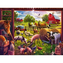 Ravensburger (05558) - "Animals of Bells Farm" - 24 piezas