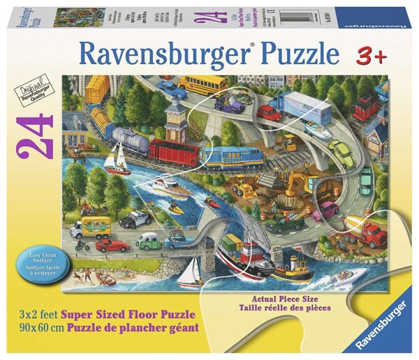 Ravensburger (05560) - "Vacation Hustle" - 24 piezas